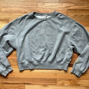 Vans Gray Crewneck Sweatshirt Womens Size XLarge